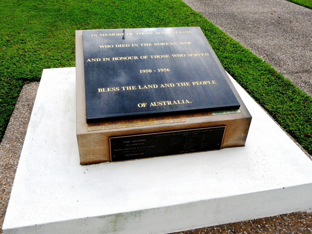 Bundaberg Korean War Memorial - 2009
