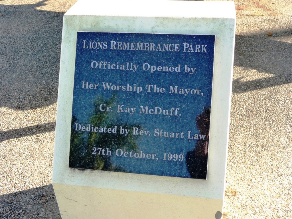 Bundaberg Lions Remembrance Park - 2009