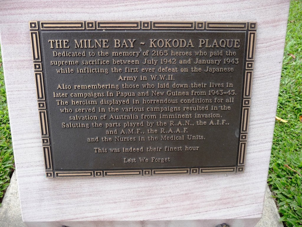 Bundaberg Milne Bay-Kokoda Memorial - 2009