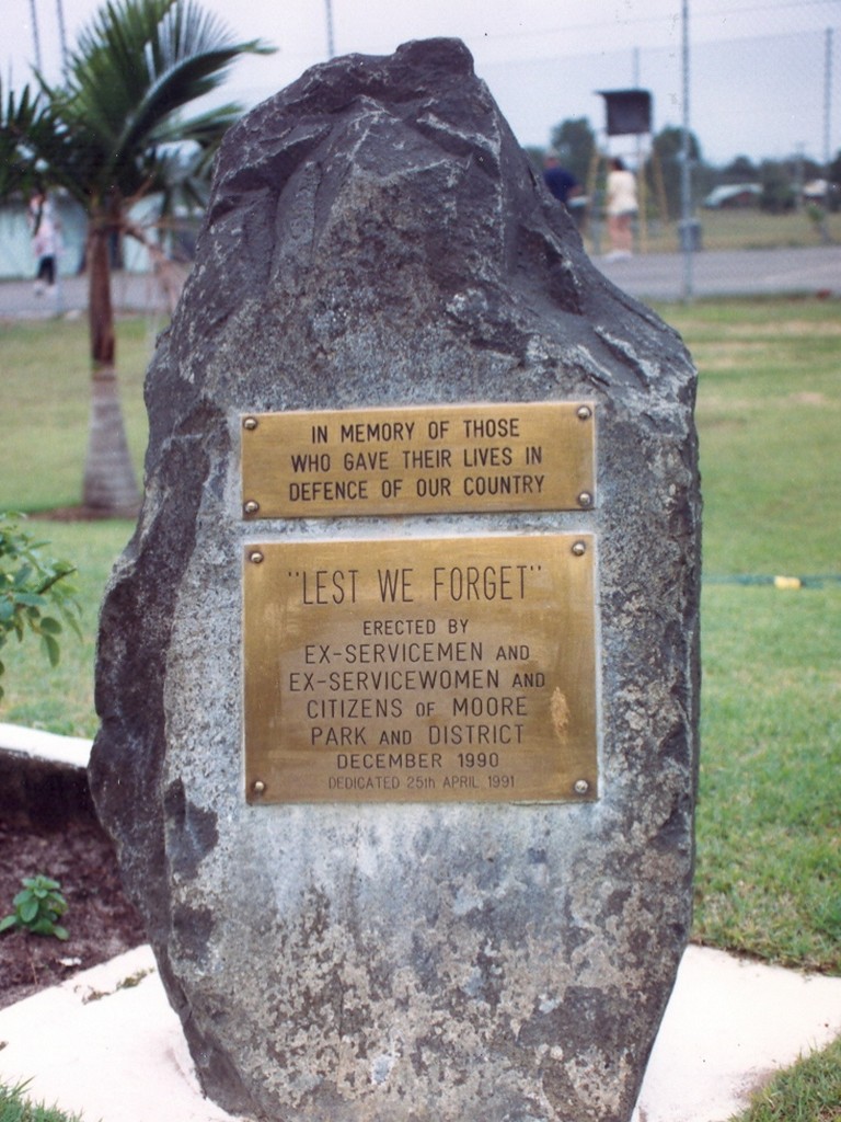 Bundaberg Moore Park Memorial