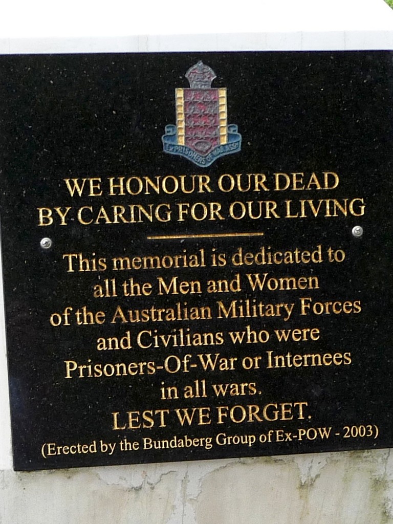Bundaberg POW War Memorial - 2009