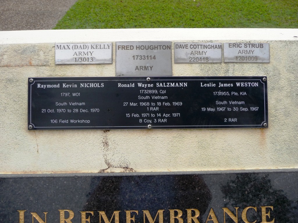 Bundaberg Vietnam War Memorial - 2009