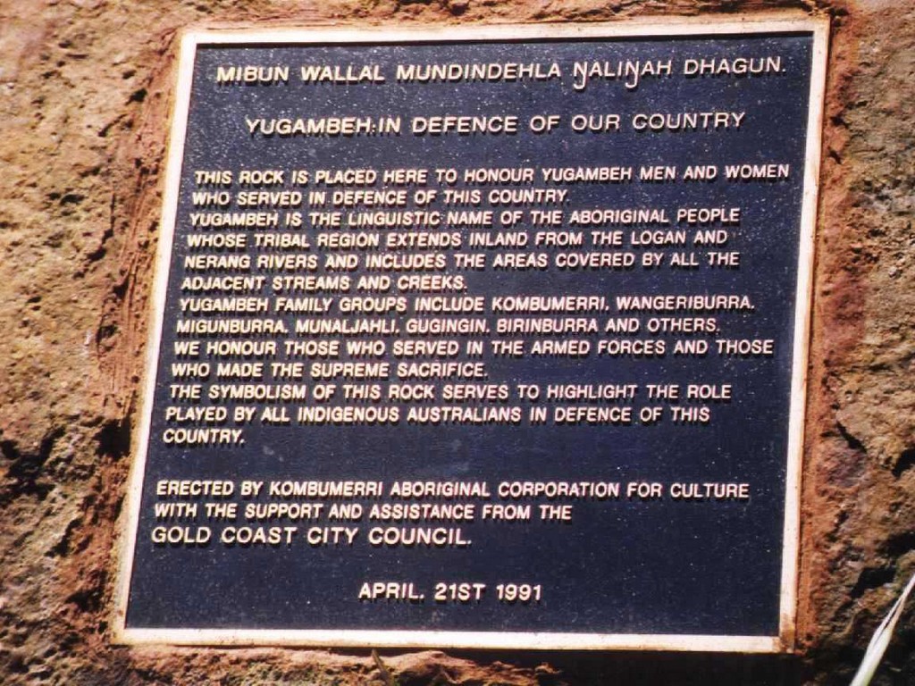 Burleigh Heads Aboriginal War Memorial
