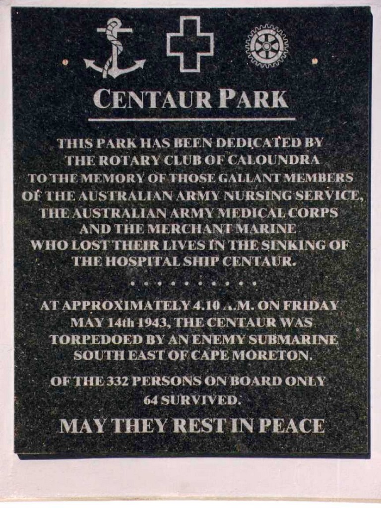 Caloundra AHS Centaur Memorial