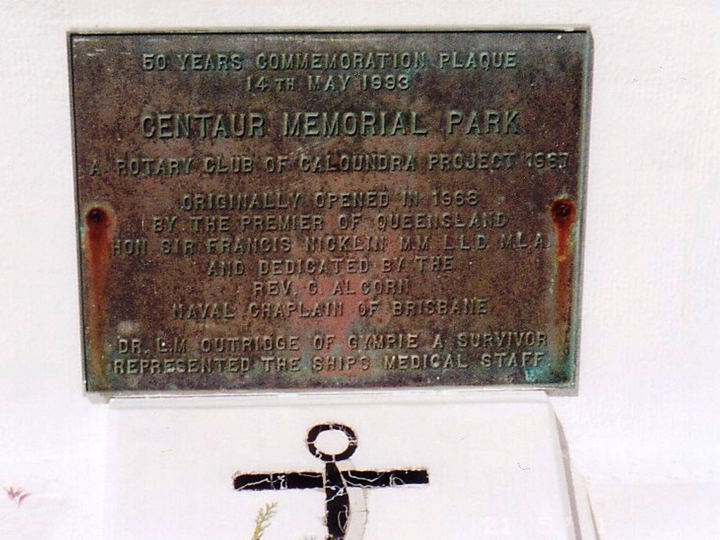 Caloundra AHS Centaur Memorial