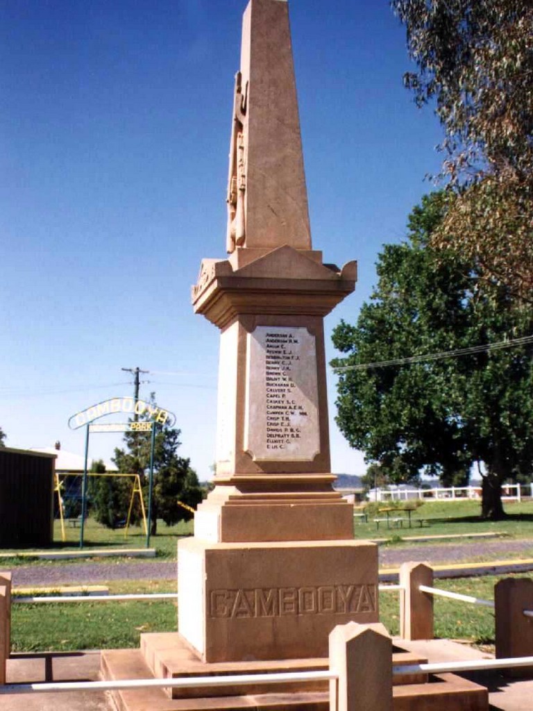 Cambooya War Memorial