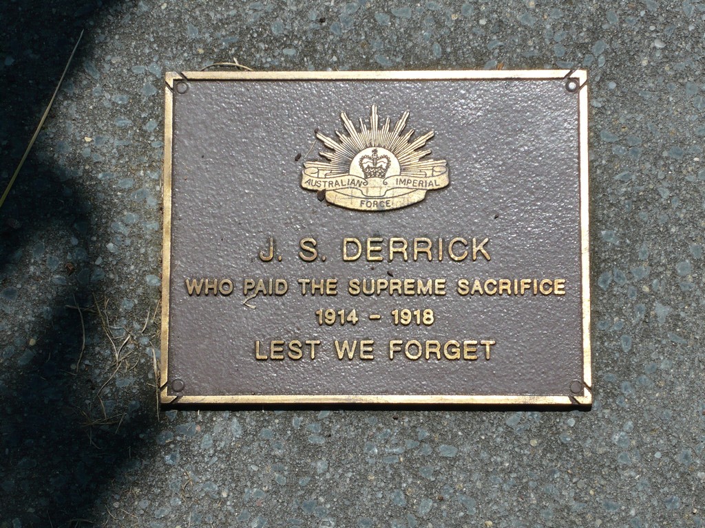 Sample of Plaque at each Tree