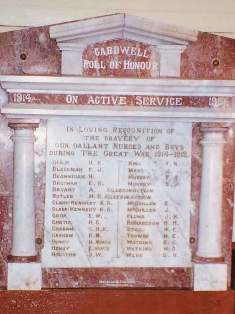 Library Honour Board