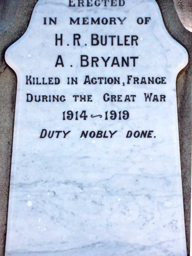 Cardwell War Memorial Marble Plaque