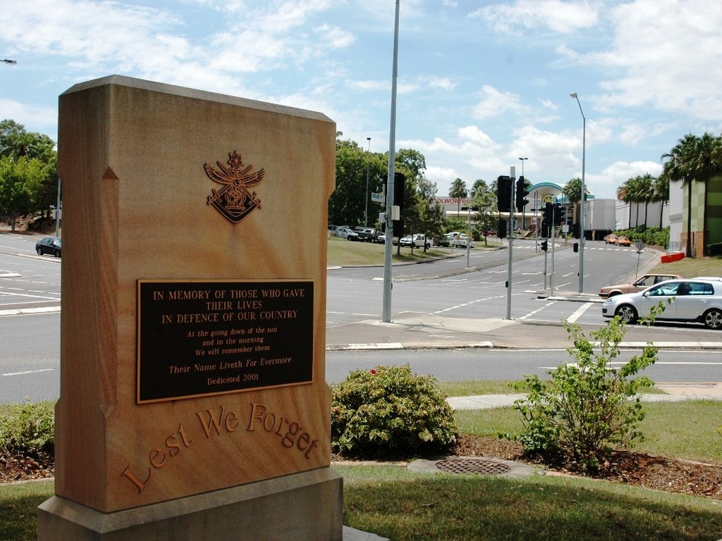 Centenary Suburbs War Memorials Gardens - Memorial Stone