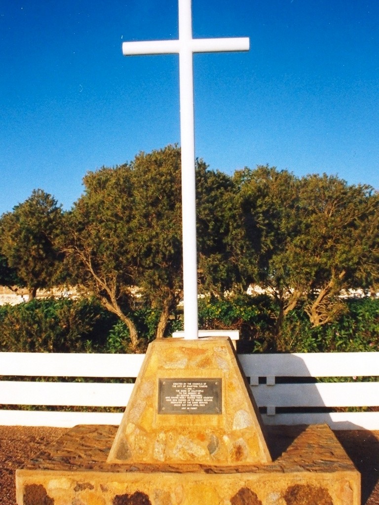 Charters Towers Cemetery Memorial Cross