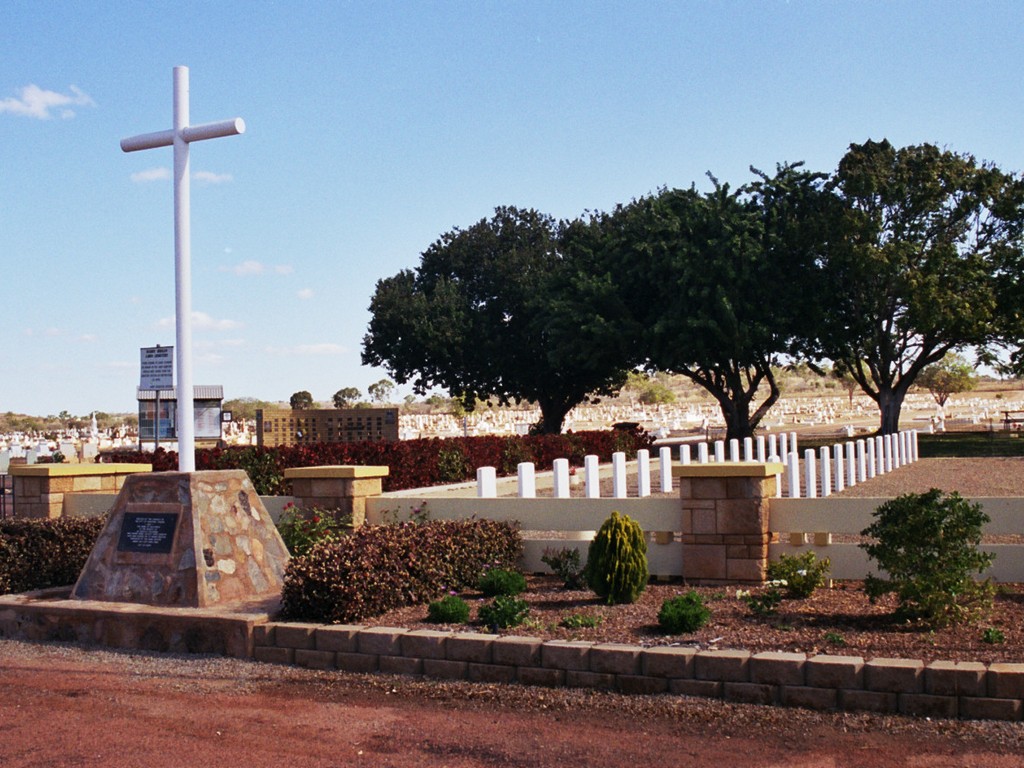 Charters Towers Cemetery Memorial Cross