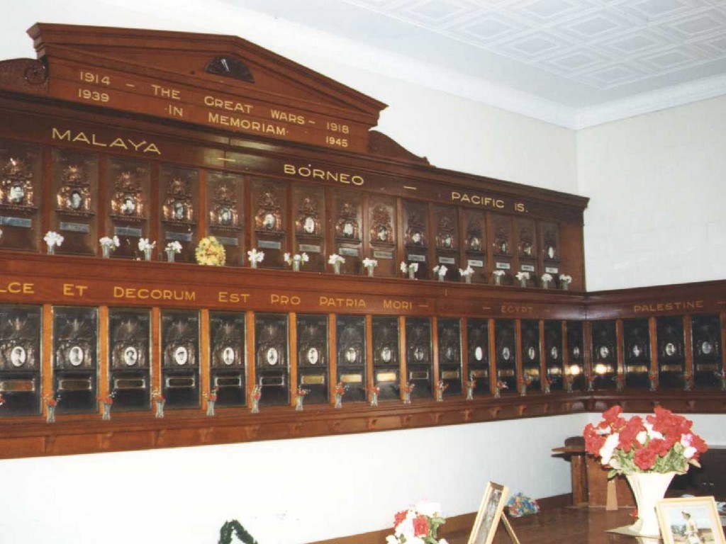 Childers Memorial Hall and Honour Boards