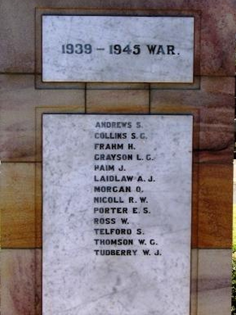 Clifton War Memorial - Plaques