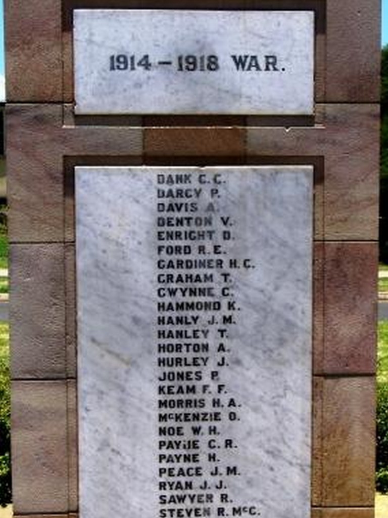 Clifton War Memorial - Plaques