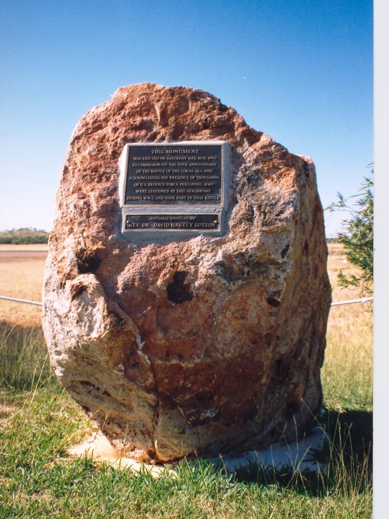 Cloncurry Coral Sea Stone Memorial