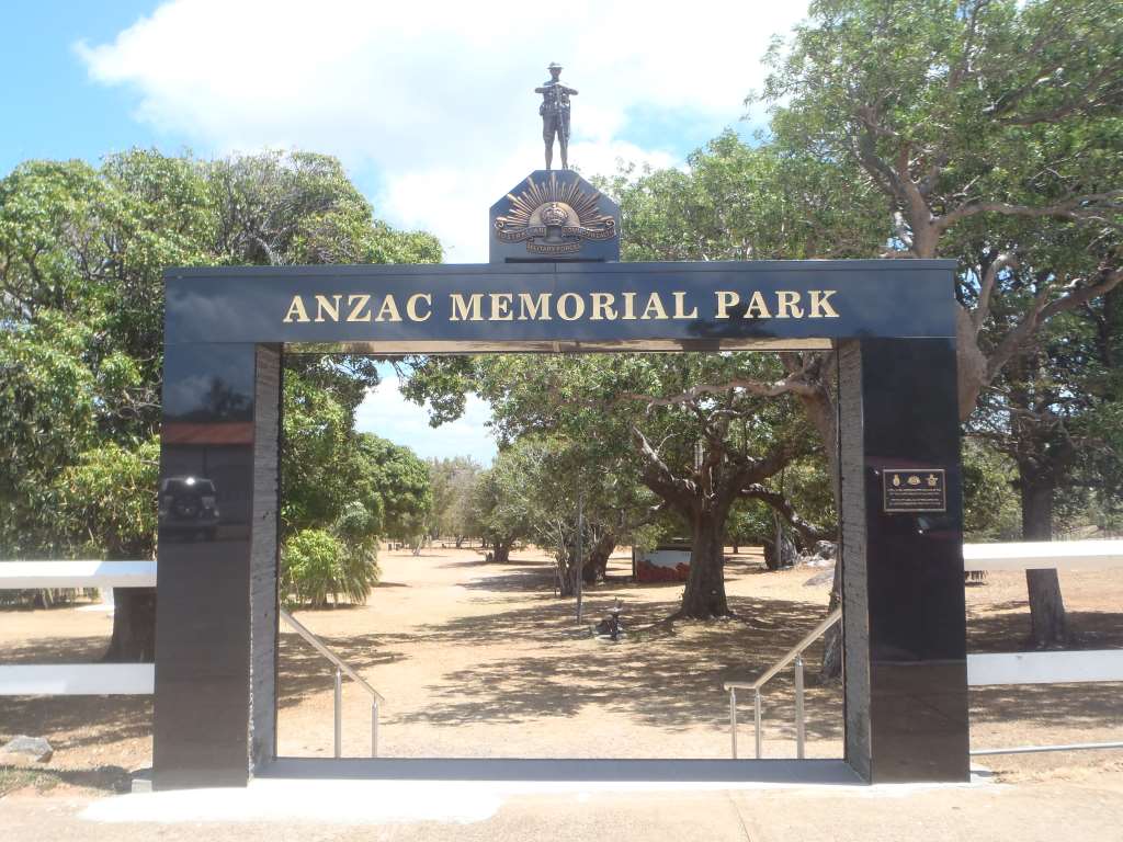Anzac Memorial Park arch