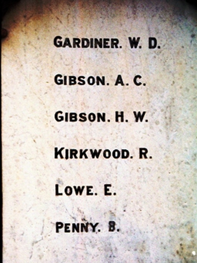 Coolangatta War Memorial Plaque