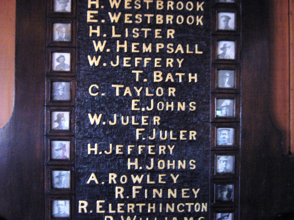 Cootharaba 1914–1918 Honour Board