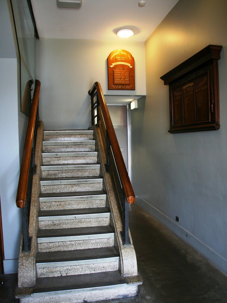 Customs House - Lower stairwell