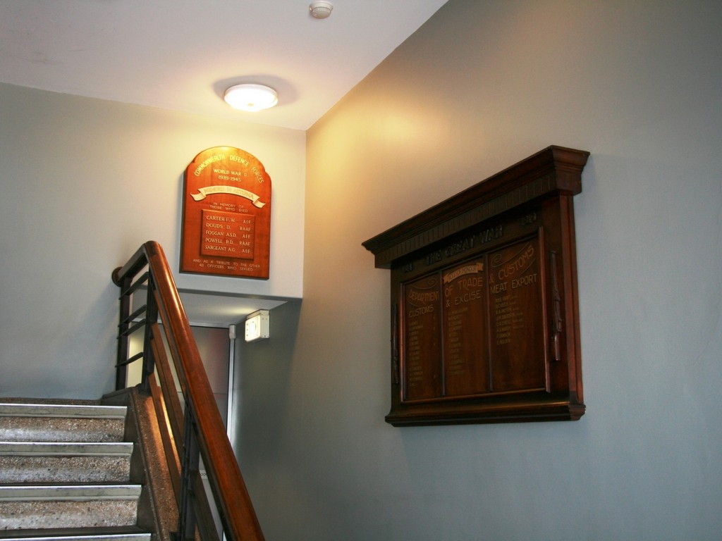 Customs House Honour Boards