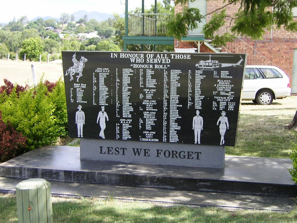 Dayboro Showgrounds War Memorial