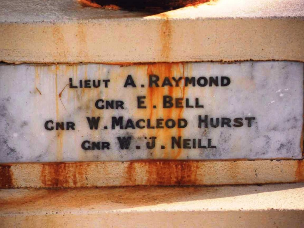 East Brisbane War Memorial Plaque