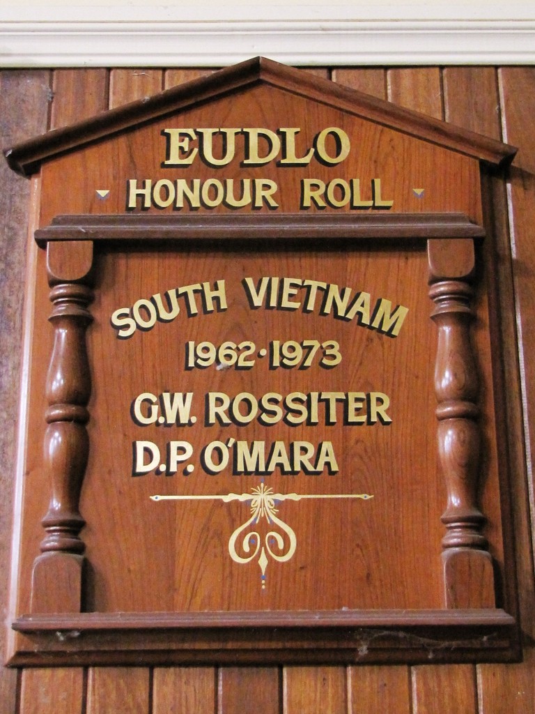Eudlo Vietnam War Honour Board