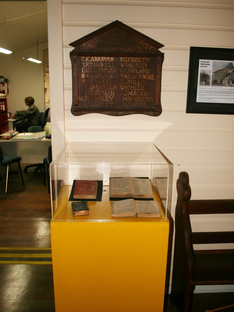 Eumundi Methodist Sunday School Honour Board