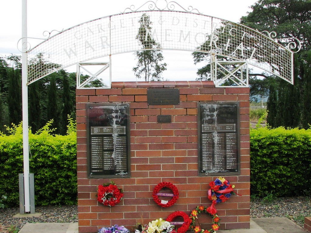 Gargett and District War Memorial Gates
