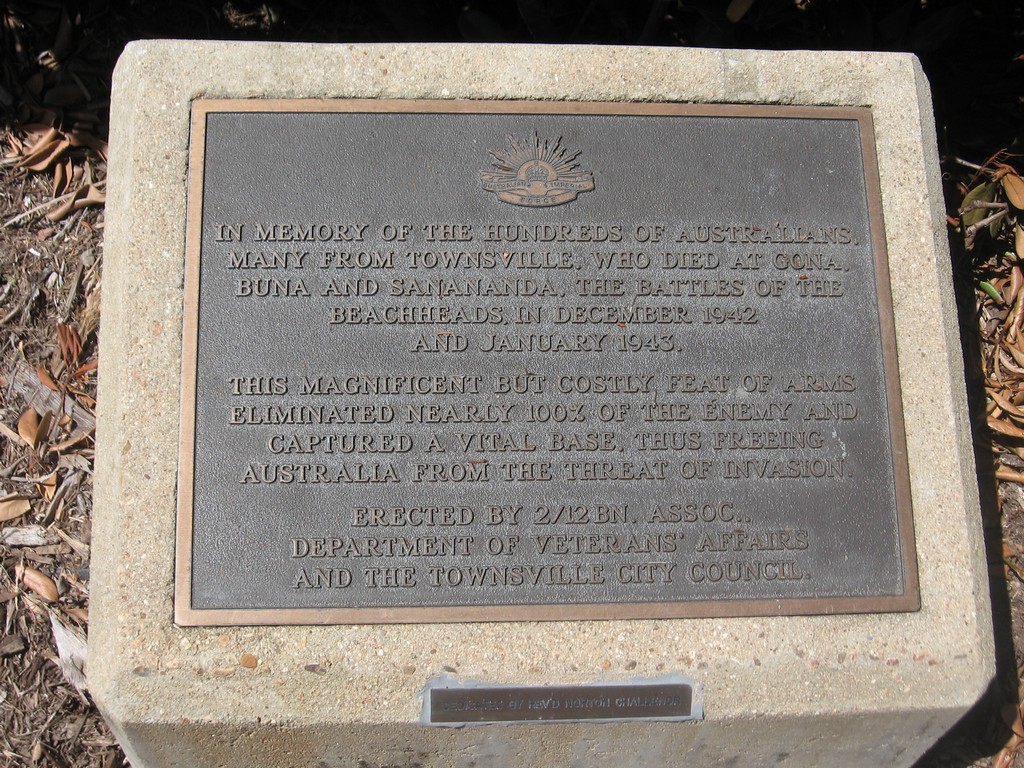 Gona Buna and Sanananda Memorial