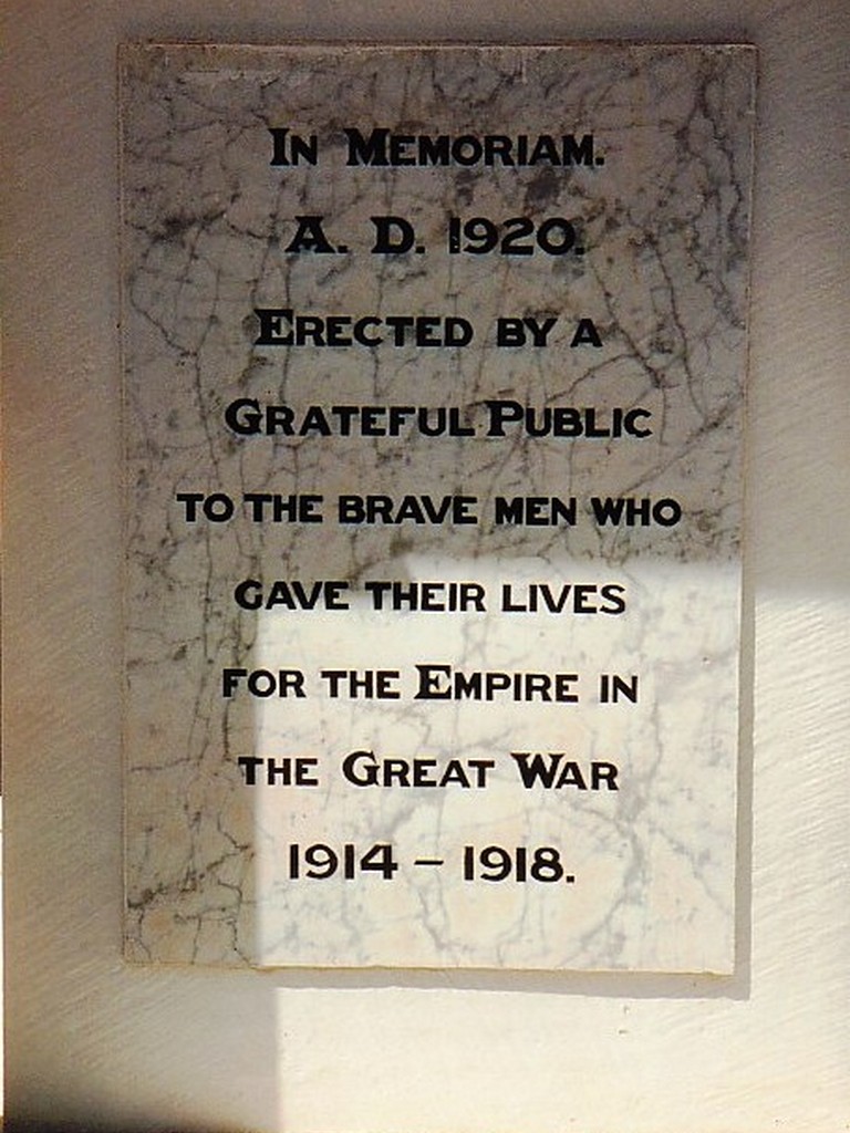 Goombungee War Memorial - Plaque