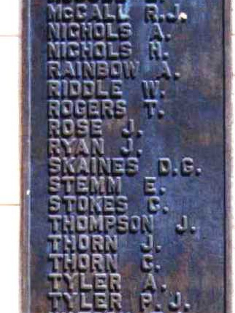 Goondiwindi Memorial Gates Plaque
