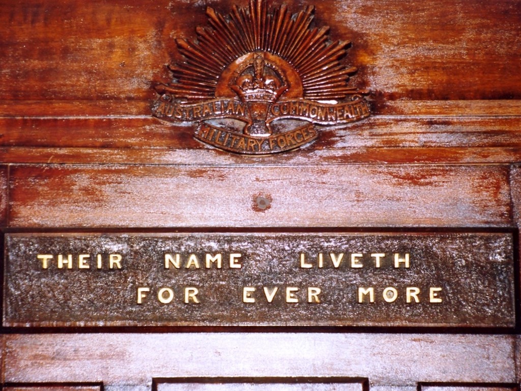 Gracemere Roll of Honour