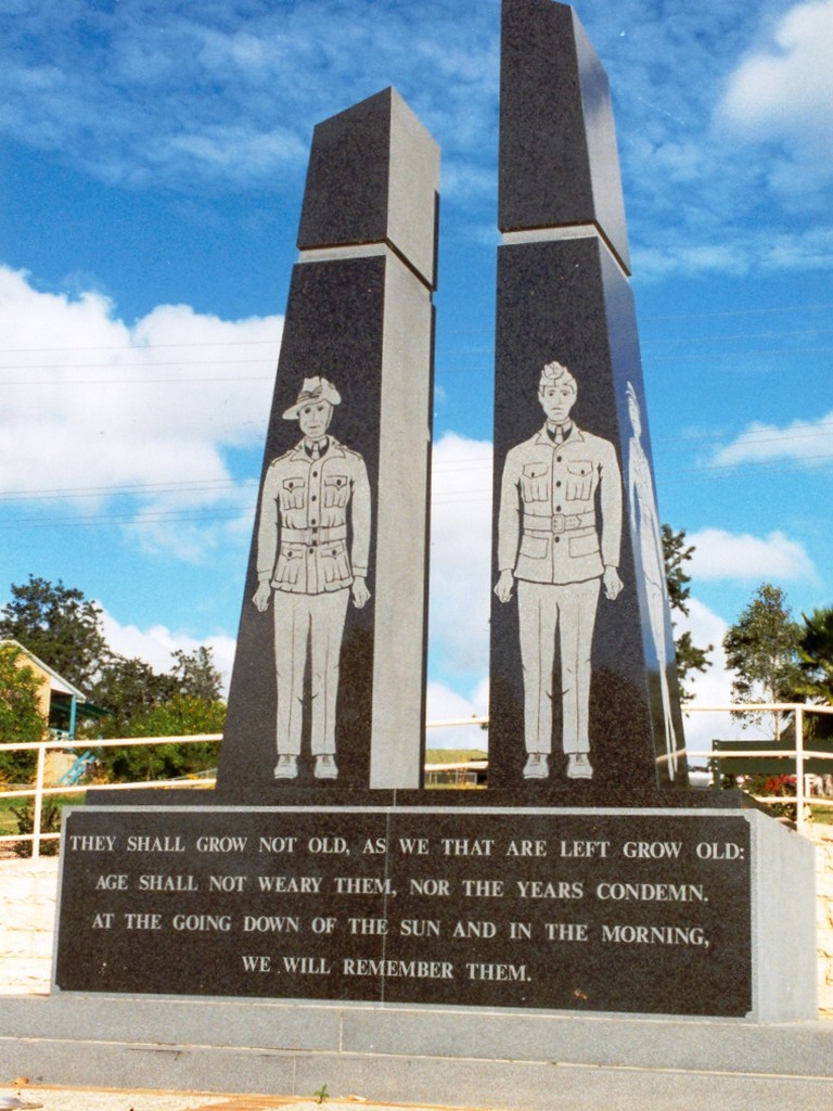 Gympie Normanby Hill Rembrance Park Memorial