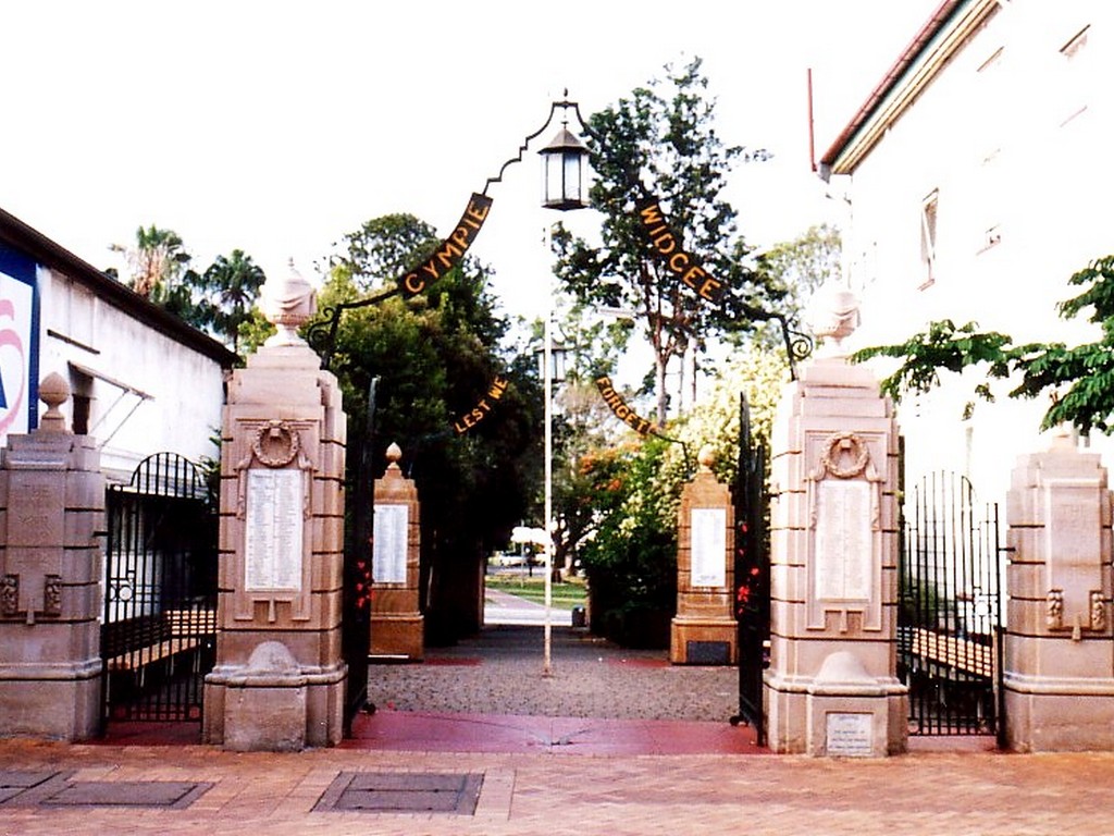 Gympie and Widgee War Memorial Gates