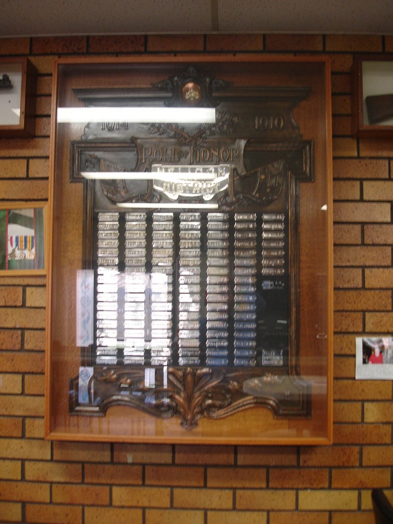 Helidon Honour Board
