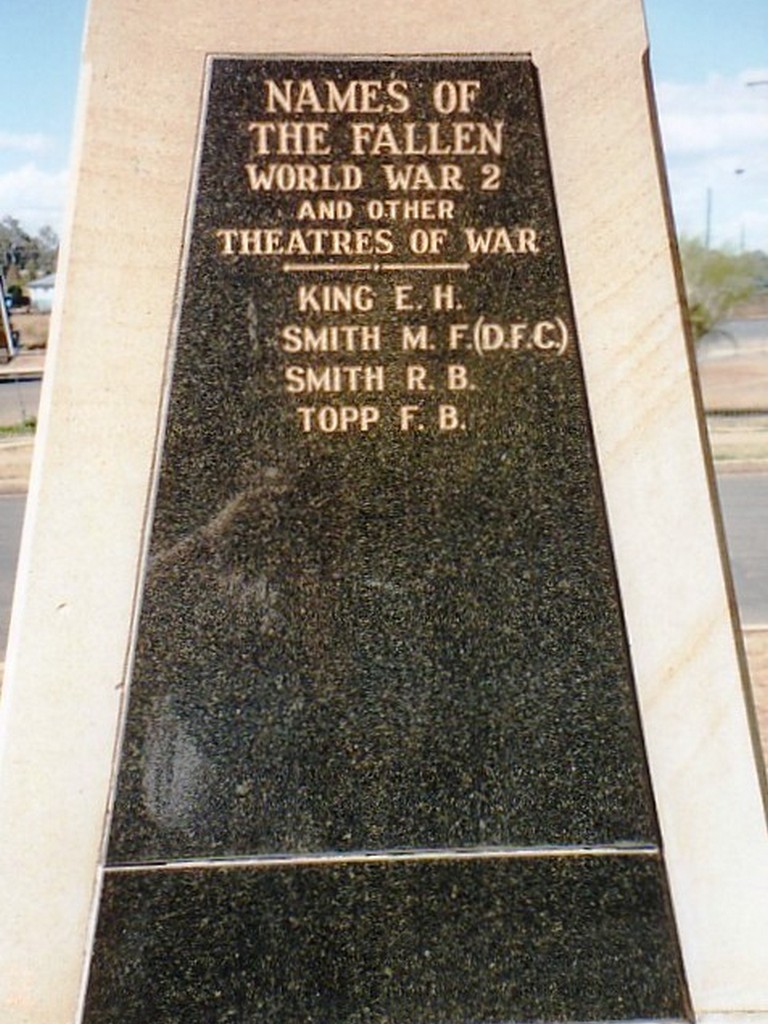 Helidon War Memorial - Panel 2