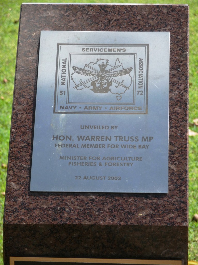 Hervey Bay National Servicemens Memorial