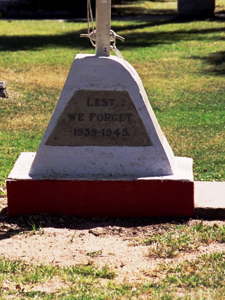 Homestead State School Flagpole Memorial