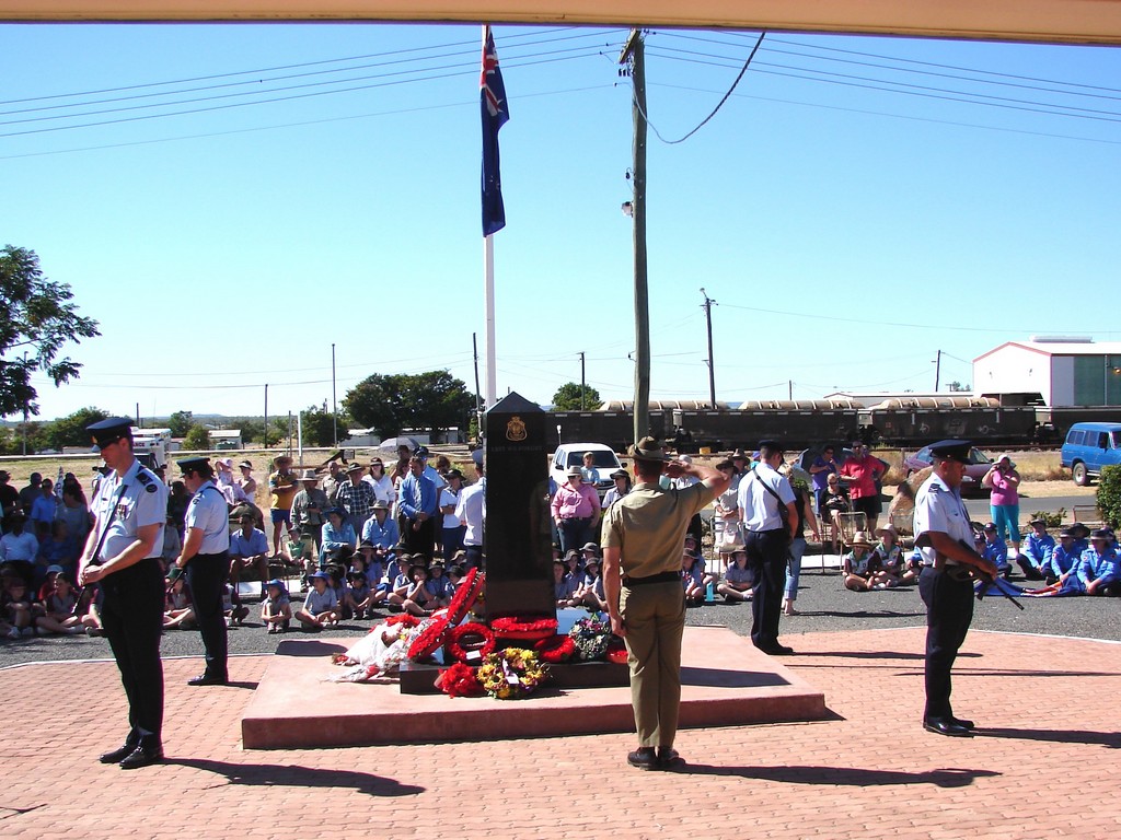 Anzac Day Service 2008 - Hughenden