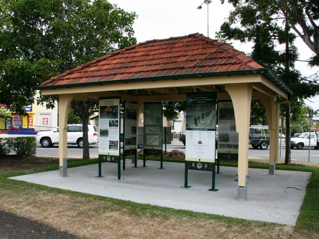 61st Battalion Queensland Cameron Highlanders Memorial Shelter