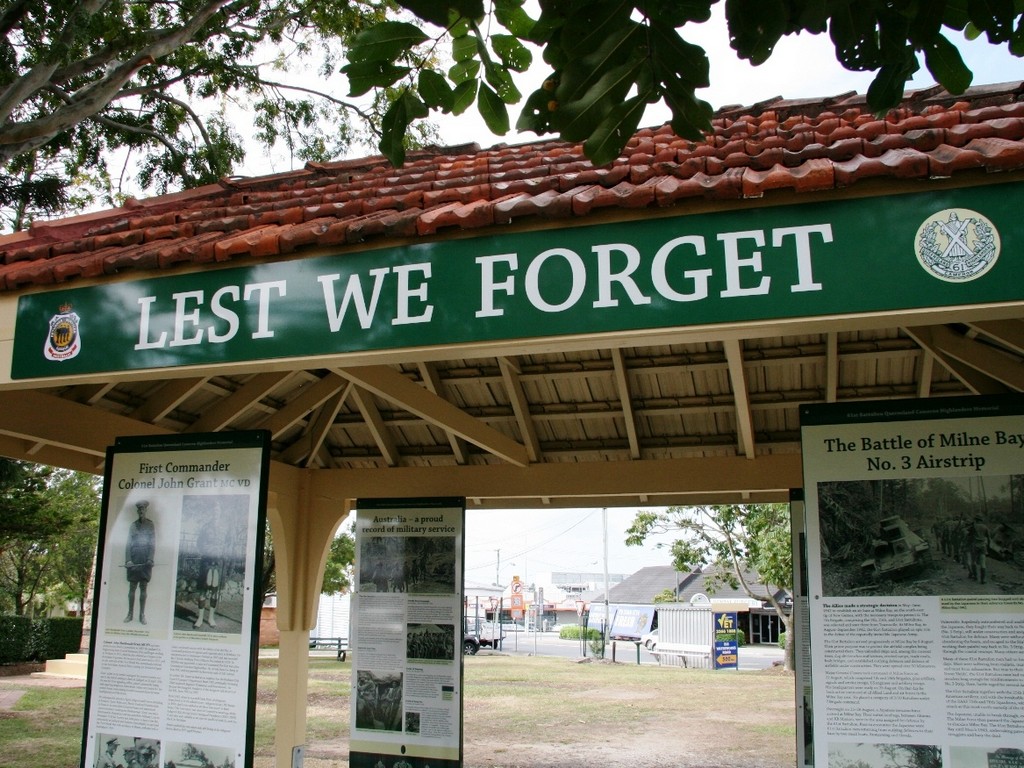 61st Battalion Queensland Cameron Highlanders Memorial Shelter