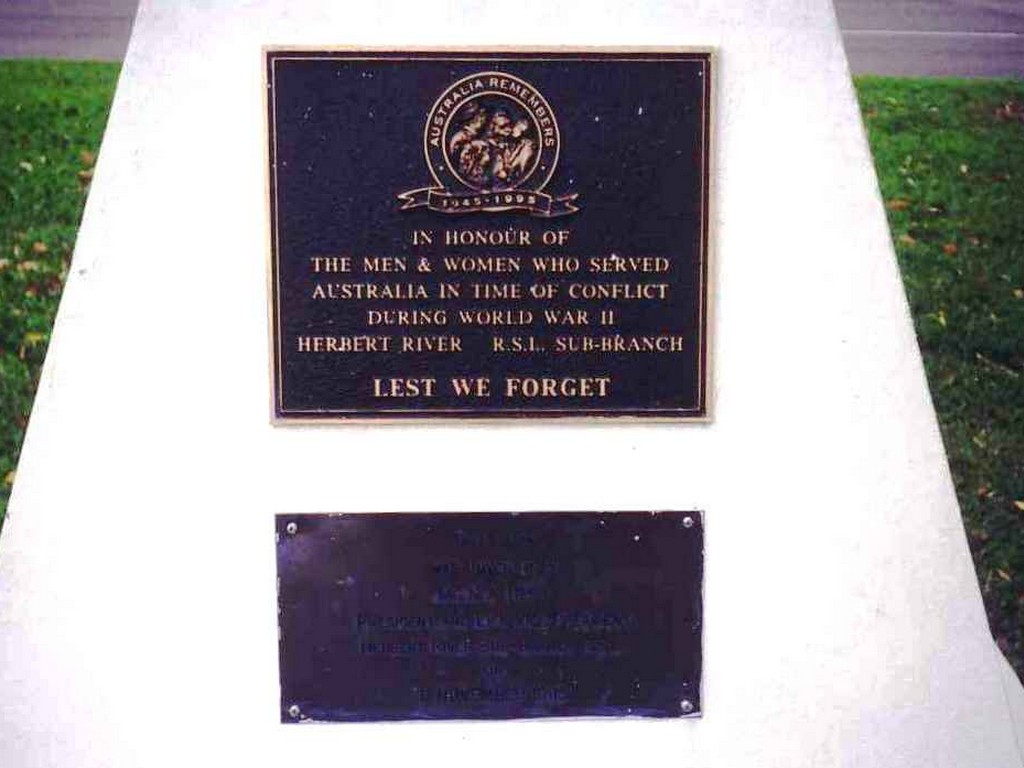 Ingham Mafeking Tree Memorial
