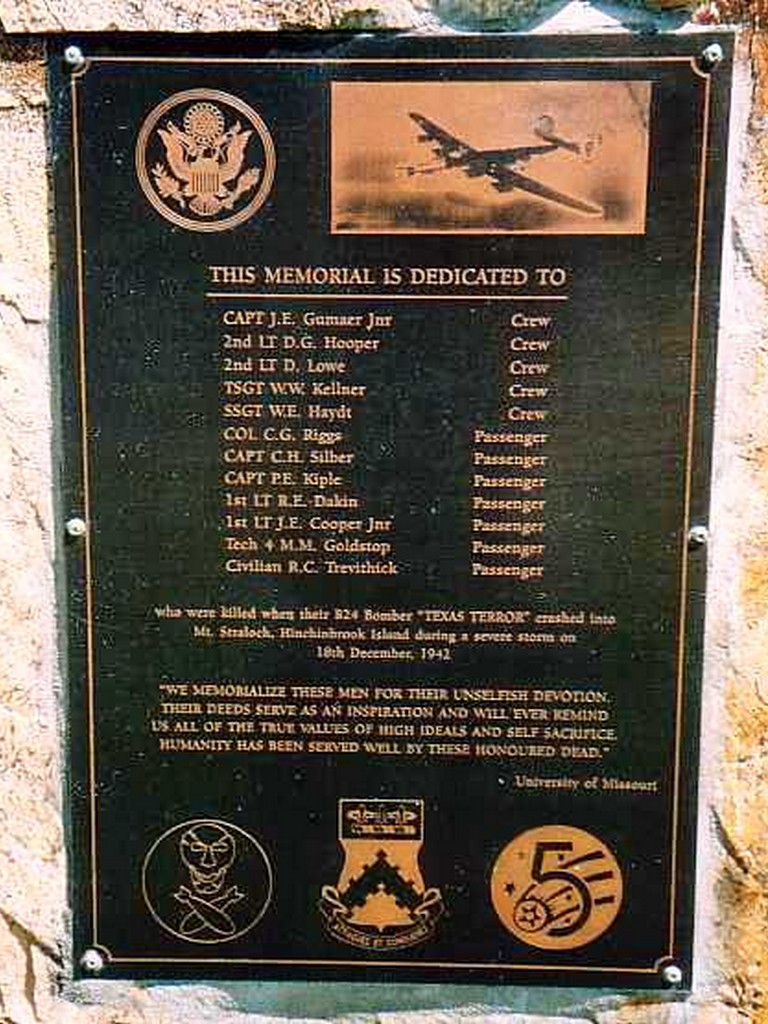 Ingham Texas Terror Crash Memorial