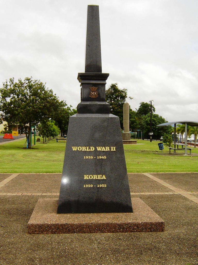 Innisfail Cenotaph Side Inscription Panel