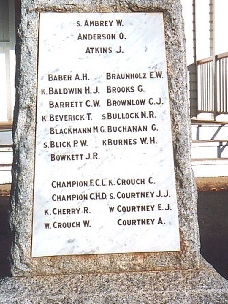 Jandowae War Memorial