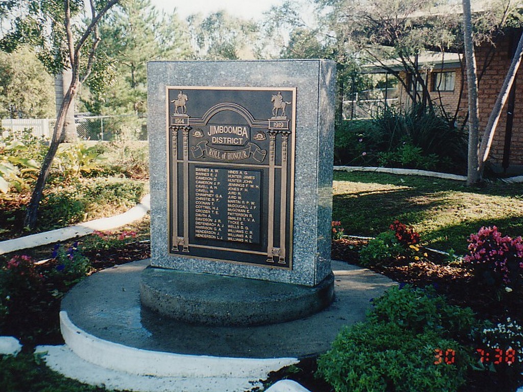 Jimboomba World War I Memorial