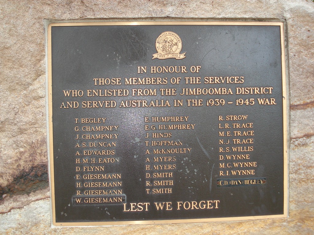 Updated names on Plaque