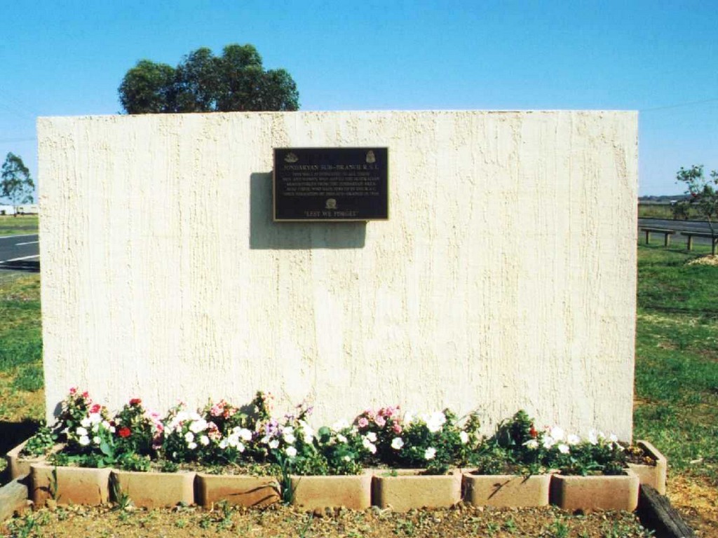 Jondaryan War Memorial